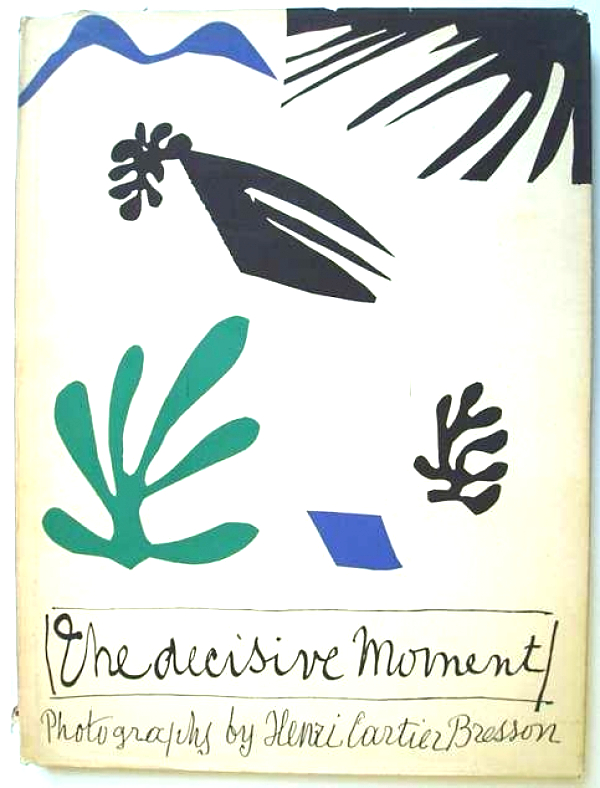 Henri Matisse's cover for Henri Cartier-Bresson's The Decisive Moment, as reproduced in Magnum Photobook: The Catalogue Raisonné