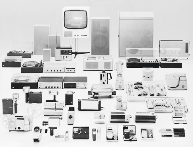 Dieter Rams's Braun product range, circa 1970, every design a stroke of genius - from the iPad version of As Little Design as Possible