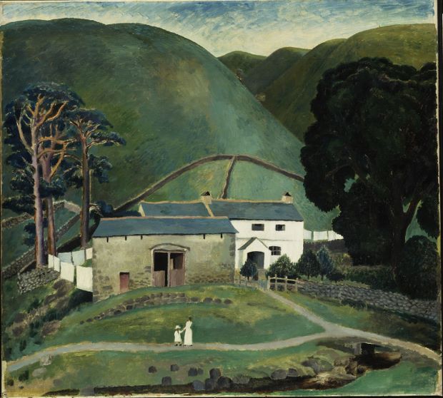 Farm at Watendlath (1921) by Dora Carrington, courtesy of the Tate/Art Everywhere