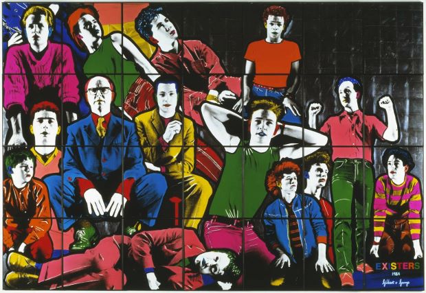 Existers (1984) by Gilbert & George, courtesy of the Tate/Art Everywhere