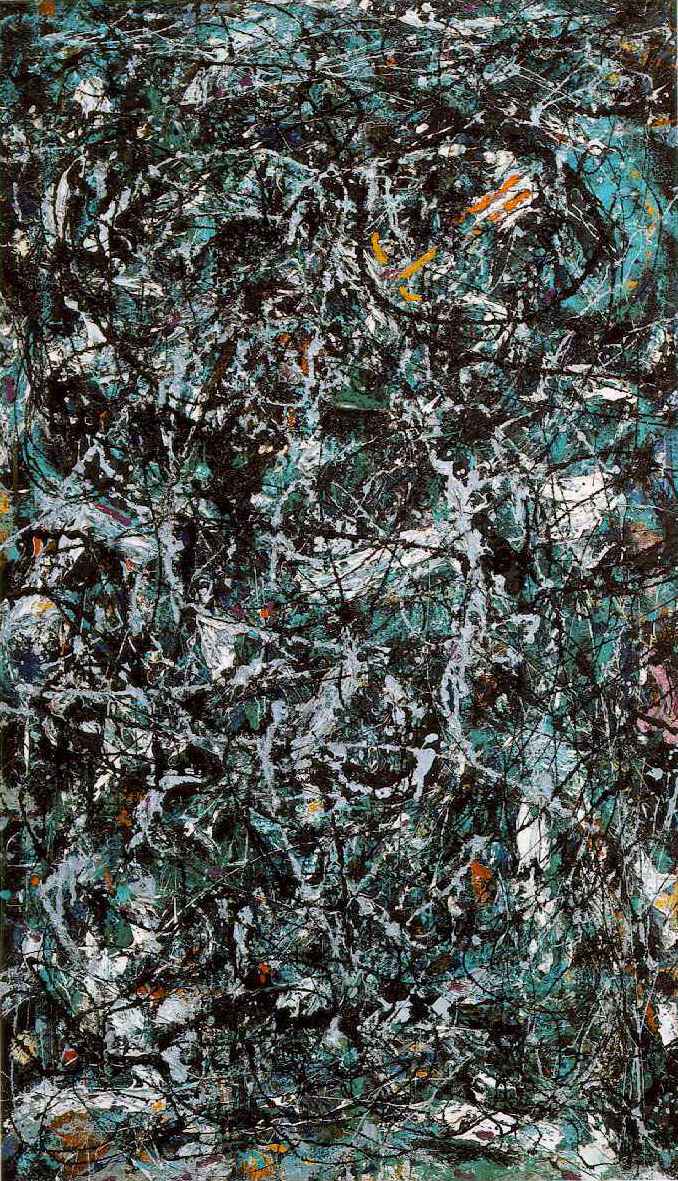 Full Fathom Five (1947) by Jackson Pollock. As reproduced in Body of Art