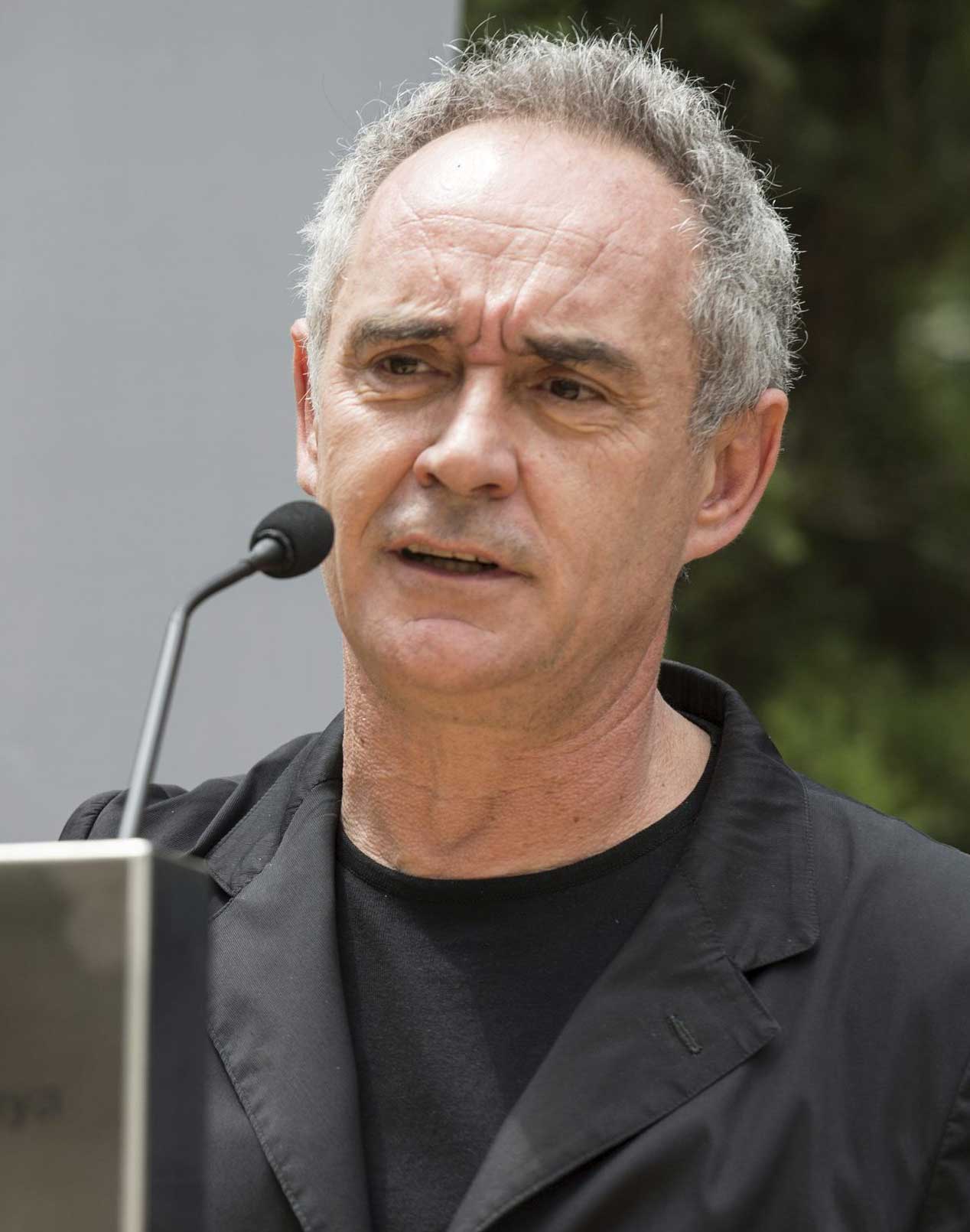 Ferran Adrià - photo courtesy Wiki Commons