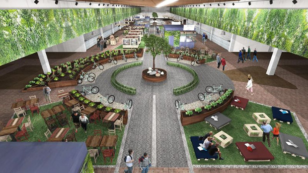 A rendering of FICO Eataly World