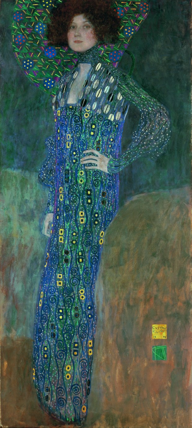 Emilie Flöge (1902) by Gustav Klimt