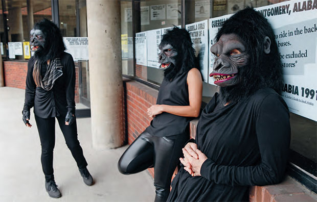The Guerrilla Girls 2015. As reproduced in Co-Art