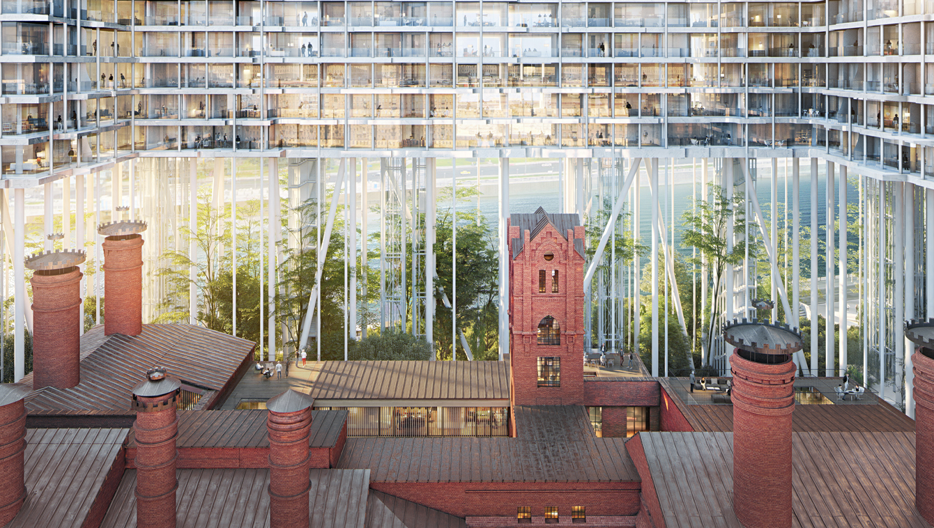 The Badaevskiy Brewery by Herzog & de Meuron. All images courtesy of the architects