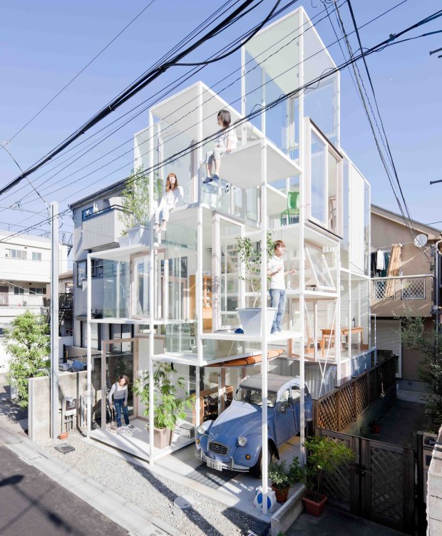 House NA, Sou Fujimoto, 2011, Tokyo, Tokyo Prefecture. From Jutaku