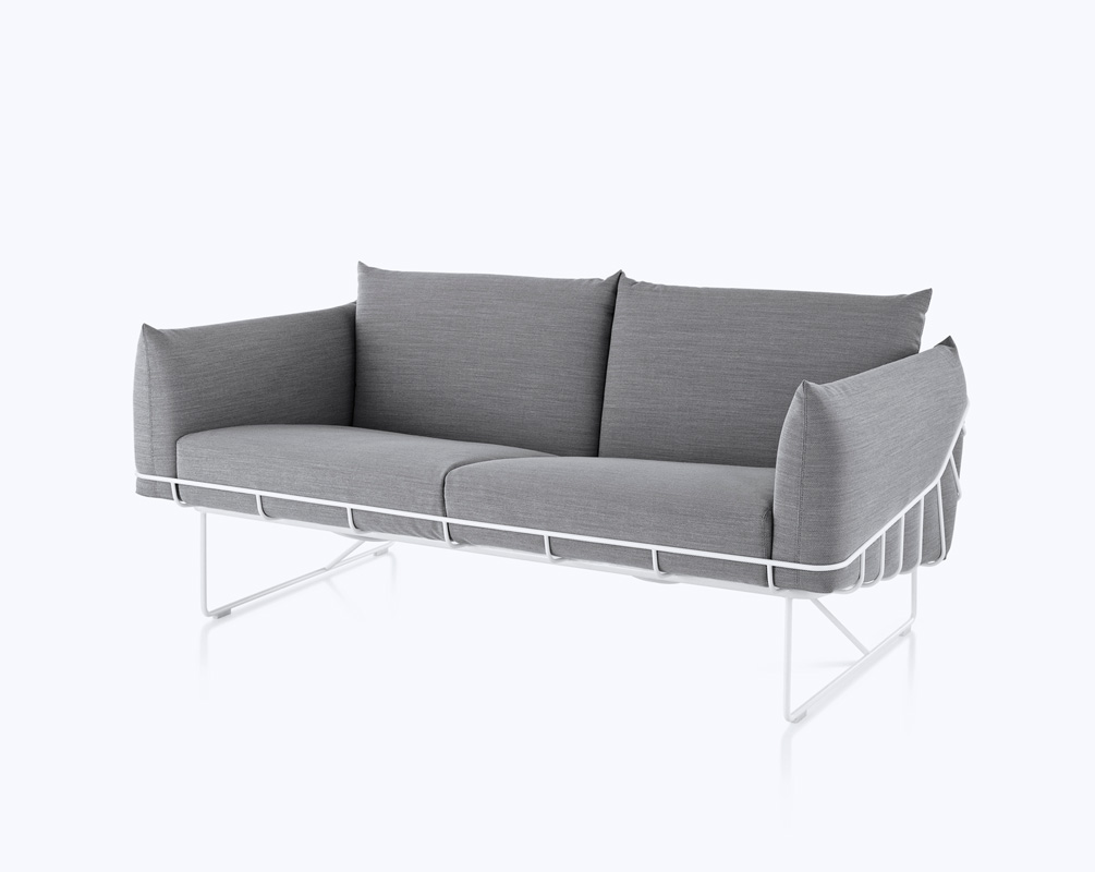 The Wireframe Sofa by Industrial Facility for Herman Miller