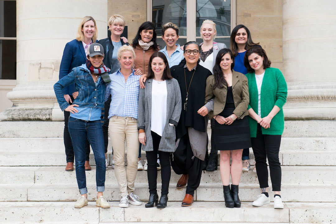 Clare Smyth, Emma Bengtsson, Kylie Wong, May Chow, Dominique Crenn, Ana Ros, Elena Arzak, Rosio Sanchez among the chefs at the Paris launch yesterday
