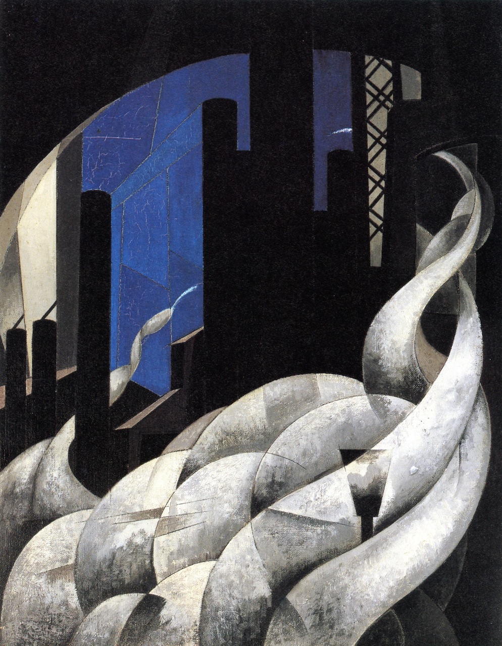 Charles Demuth, Incense of a New Church, 1921, as reproduced in Art in Time