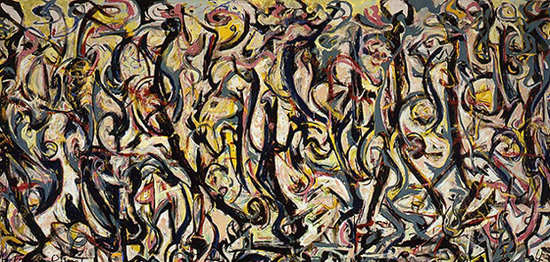 Mural by Jackson Pollock