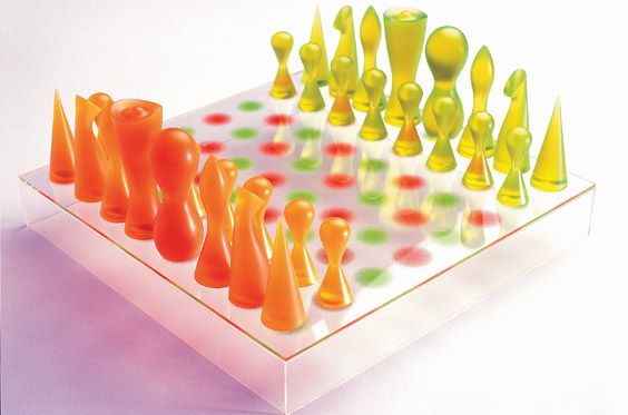Karim Rashid's chess set