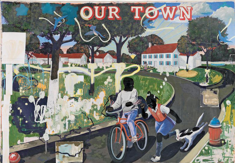 Kerry James Marshall, Our Town (1995)