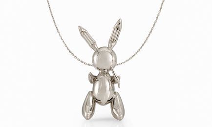 Rabbit Necklace (2005-2009) by Jeff Koons