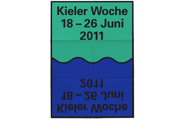A 2011 Kieler Woche poster competition entry by HORT