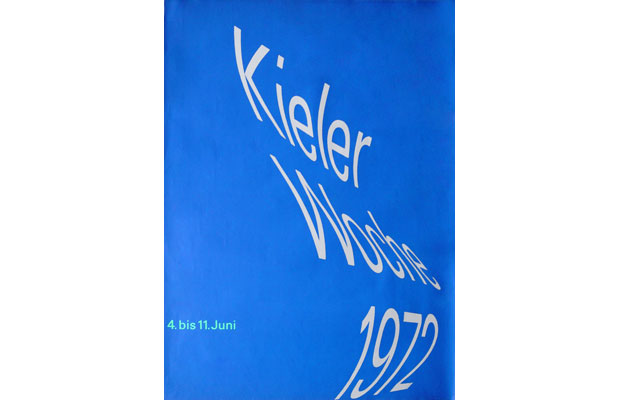 Rolf Müller's 1972 Kieler Woche poster