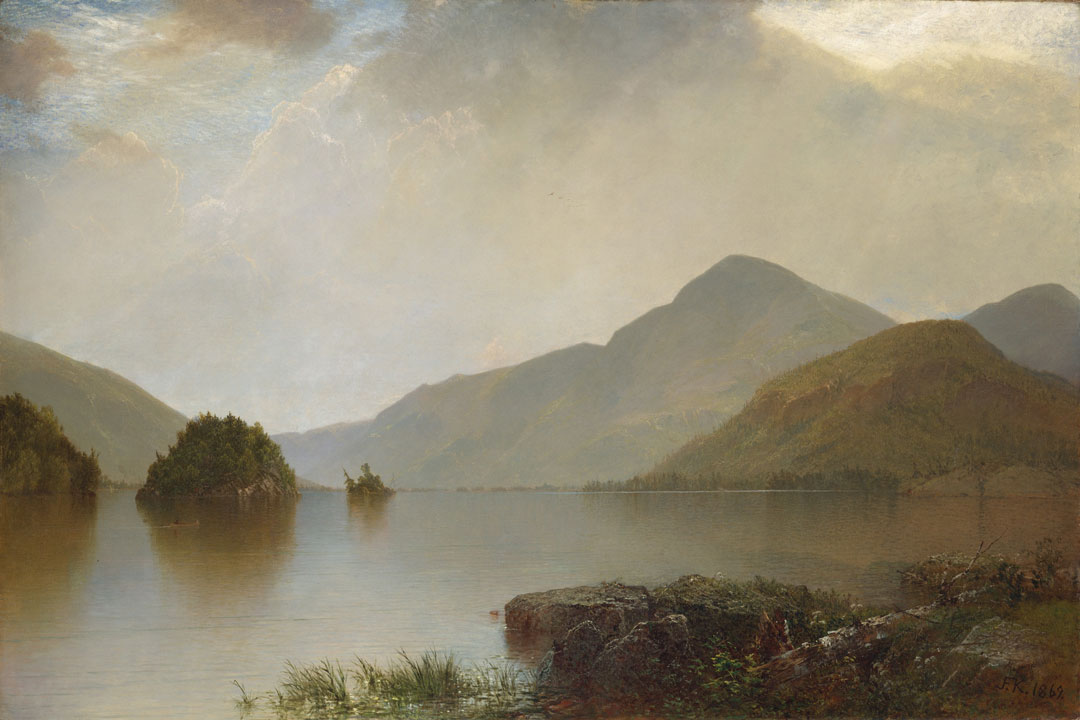 Lake George (1869) by John Frederick Kensett