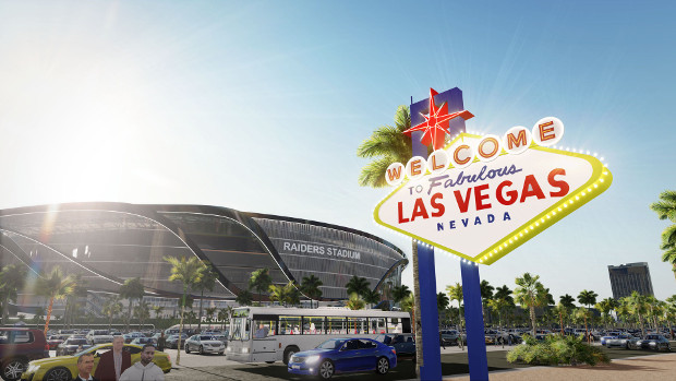 Manica Architecture's renderings for the proposed Las Vegas Raiders' stadium