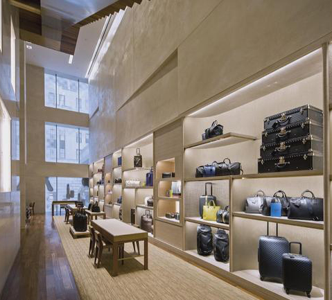 A Louis Vuitton store designed by Peter Marino Architect
