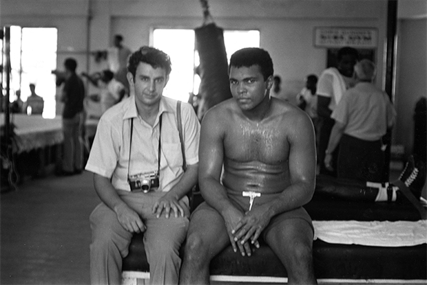 Danny Lyon and Muhammad Ali, April 1970
