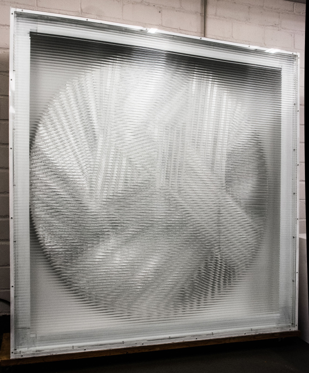 Silber Rotor (1964-80) by Heinz Mack. Image courtesy of Ben Brown Fine Arts