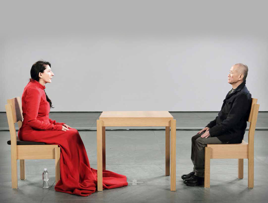 Marina Abramovich as featured in Akademie X Lessons in Art + Life