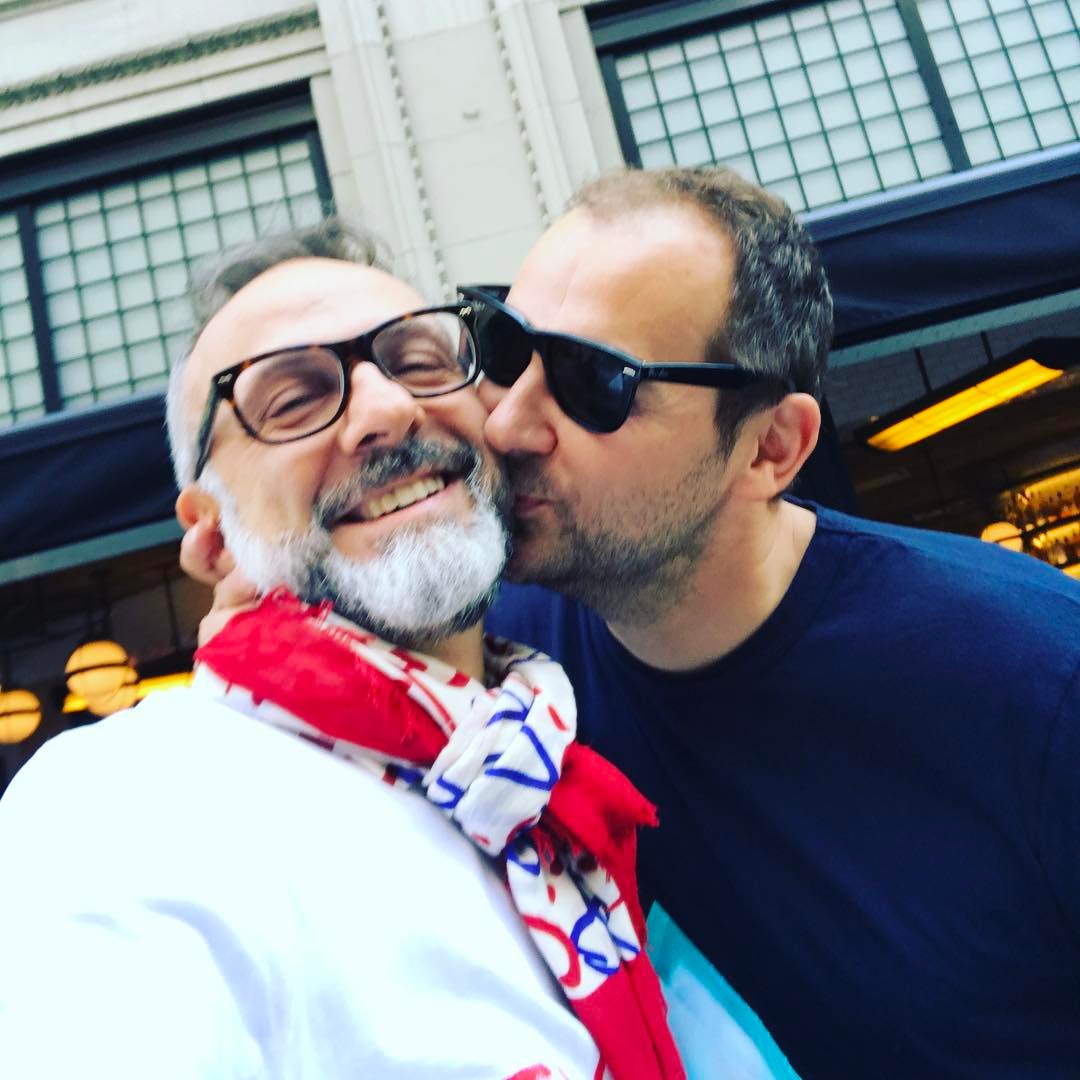 Massimo Bottura is shown the love by Daniel Humm