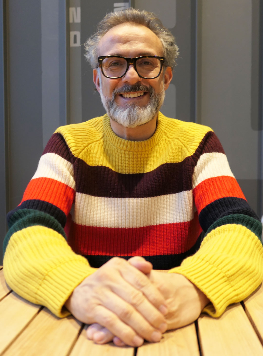 Massimo Bottura photographed in Chicago