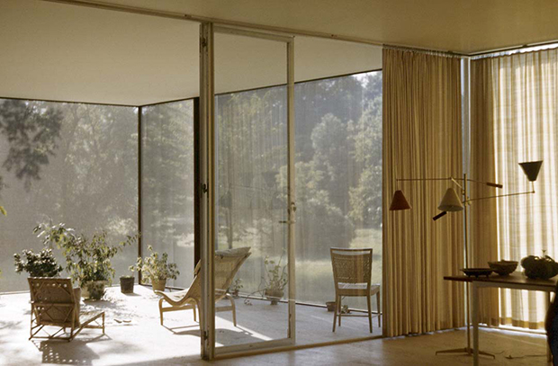 The Farnsworth House by Mies van der Rohe