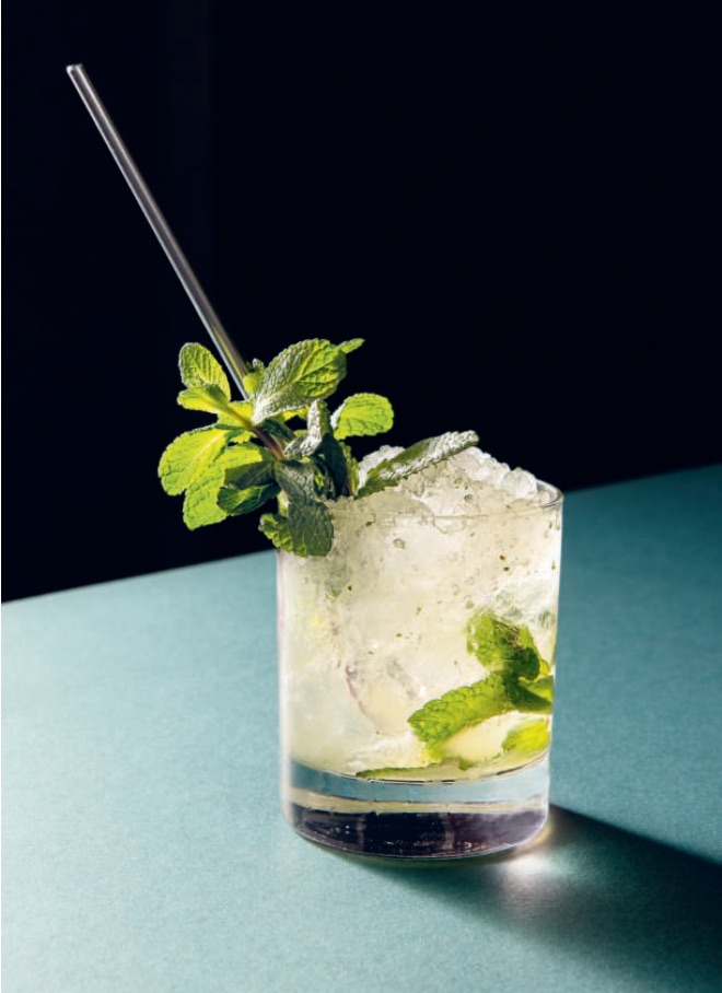 Mint Julep. Prescription Julep is a variation on this classic