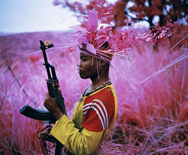 Richard Mosse,  Safe From Harm, North Kivu, eastern Congo, 2012 Digital C print, 48 x 60 inches
© Richard Mosse Courtesy of the artist and Jack Shainman Gallery
