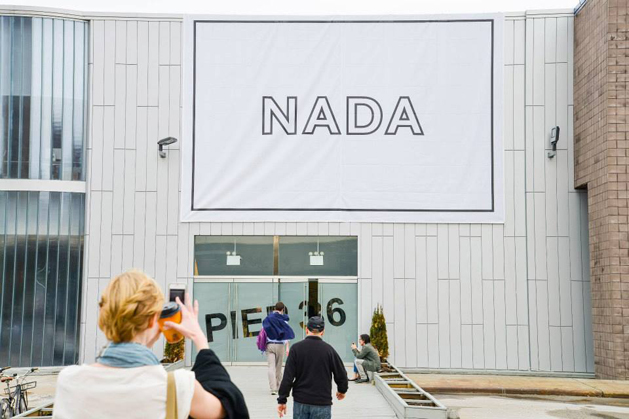 The entrance to NADA New York 2013