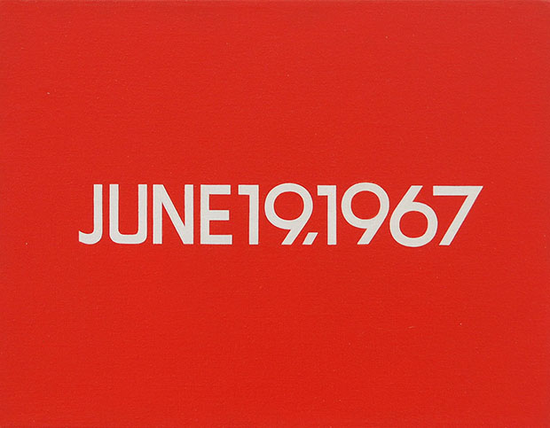  June 19, 1967, from the 'Today Series' (1966 - 2014) by On Kawara