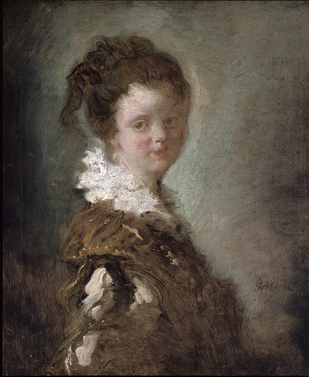 Portrait of a Young Woman (c. 1769) b Jean-Honoré Fragonard