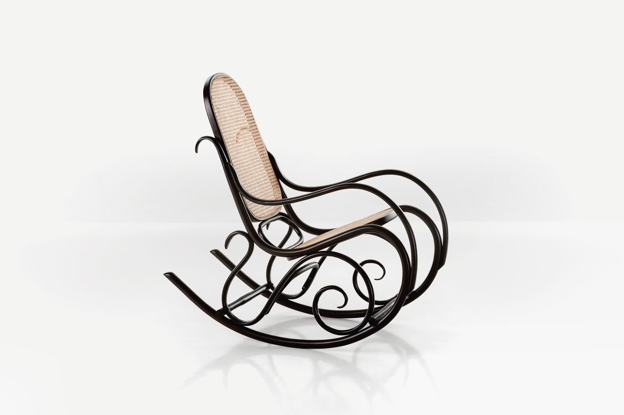 Rocking Chair, Model No.1 c.1860 by Michael Thonet featured in Chair 500 Designs That Matter