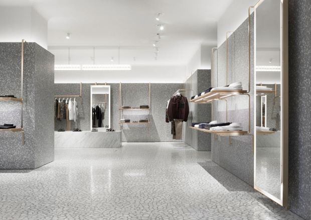 Chipperfield's Valentino store in Paris