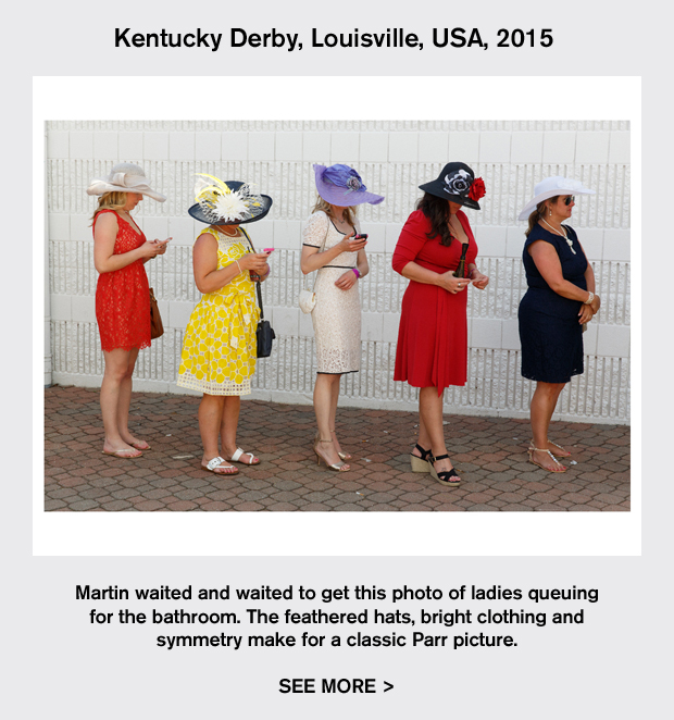 Kentucky Derby, Louisville, USA, 2015 by Martin Parr. One of the photographer's Collector's Edition prints