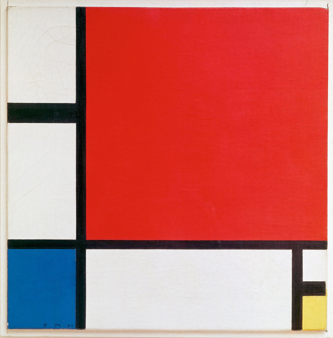 Piet Mondrian - Composition II With Red, Blue And Yellow 1930