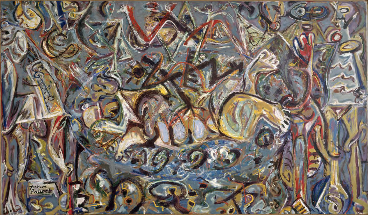 Pasiphaë (1943) by Jackson Pollock