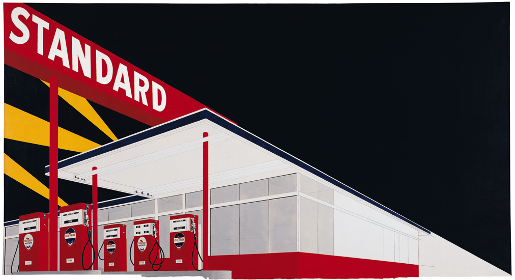 Standard Station, Amarillo, Texas (1963) by Ed Ruscha