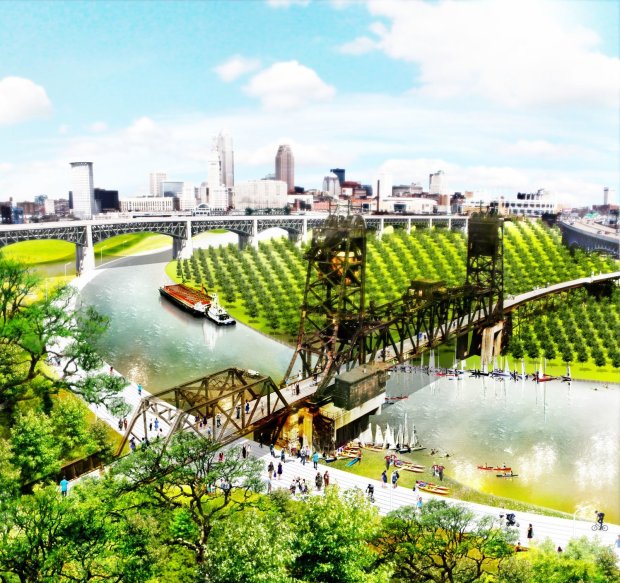 Re-Cultivating The Forest City in Cleveland, Ohio by Christopher Marcinkoski, for Port. From 30:30 Landscape Architecture