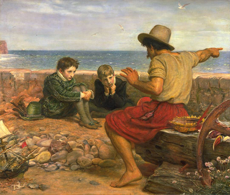 Millais' The Boyhood of Raleigh (1861)