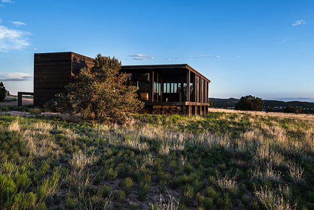 Tom Ford's Santa Fe ranch, designed by Tadao Ando. Courtesy of the Kevin Bobolsky Group.