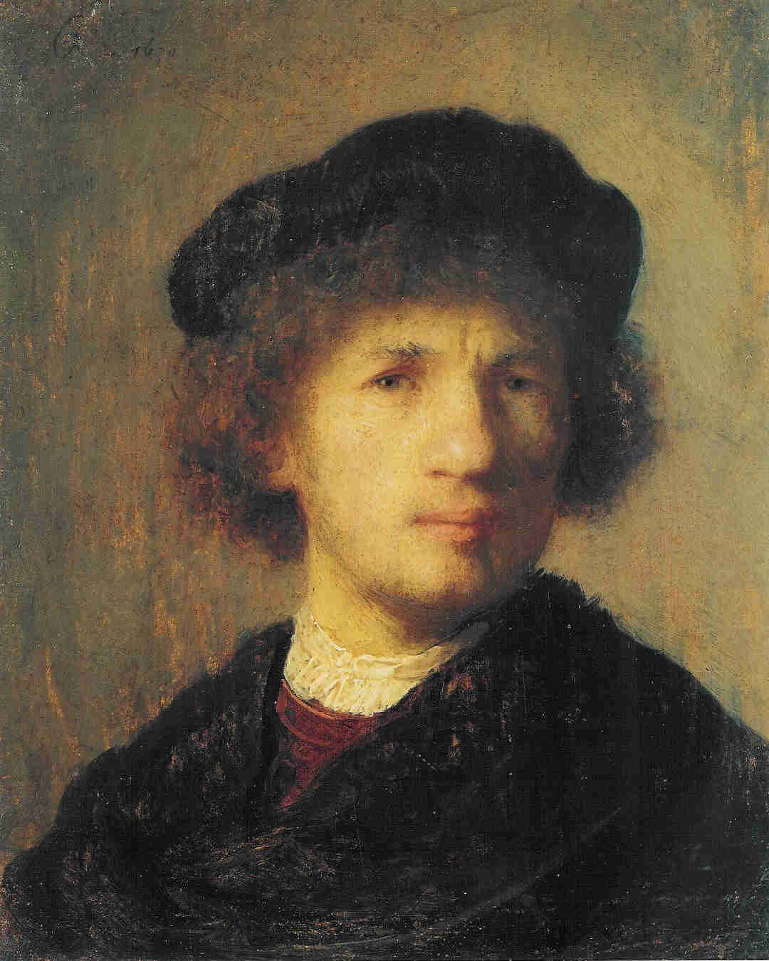 Self-Portrait (1630) by Rembrandt van Rijn, one of the works stolen in the 2000 robbery of Sweden’s National Museum