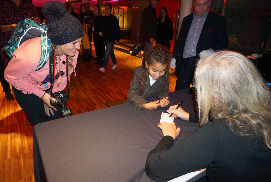 Here's Farouk getting his book signed at The Royal Festival Hall - he was a fun little fellow! - Photo Bonnie Beadle