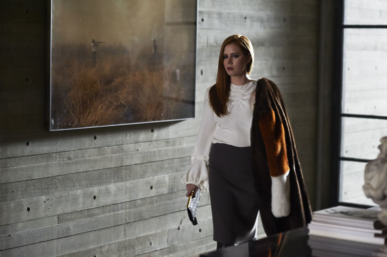 Amy Adams in Nocturnal Animals, beside a photograph by Richard Misrach. Photograph by Merrick Morton, courtesy of Focus Features