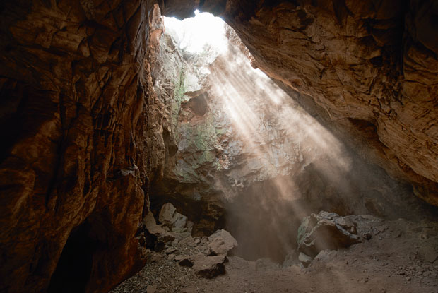 The Rising Star Cave, as photographed by Robert Clark. From Evolution: A Visual Record.