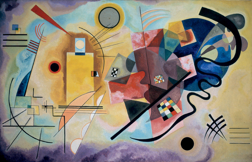 Wassily Kandinsky, Yellow-Red-Blue (1925)
