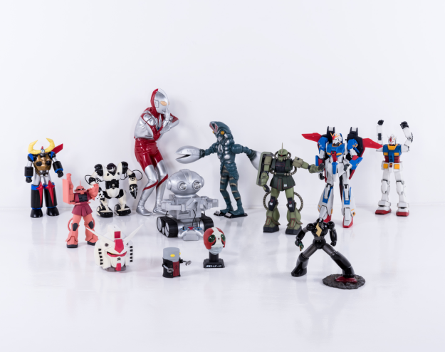 A collection of Japanese robots from Alexandre de Betak's forthcoming sale