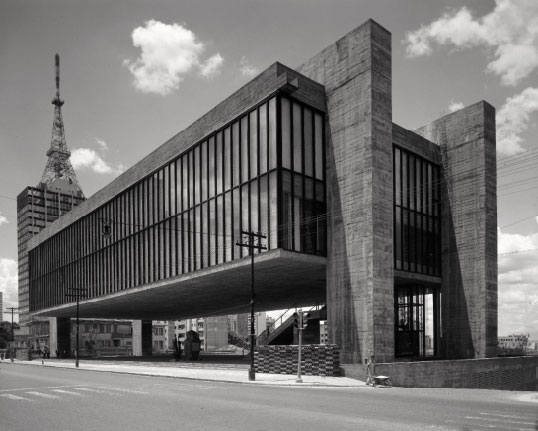 São Paulo Museum of Art, São Paulo, Brazil, 1968, by Lina Bo Bardi 